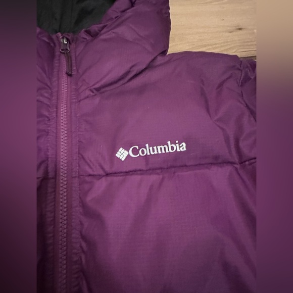 ‼️SOLD‼️COLUMBIA WINTER PUFFER VIOLET PURPLE JACKET S - Picture 4 of 5